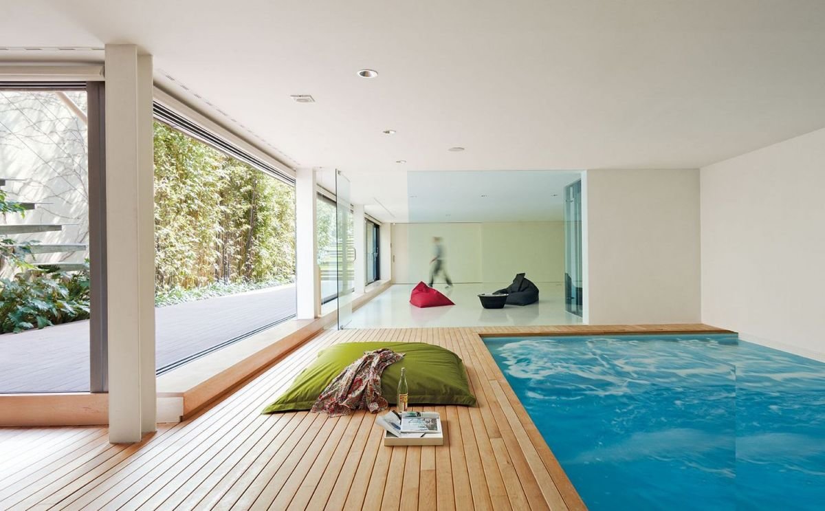 Ideas de piscinas dentro de casa - Decoración10.com
